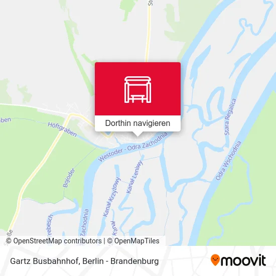 Gartz Busbahnhof Karte
