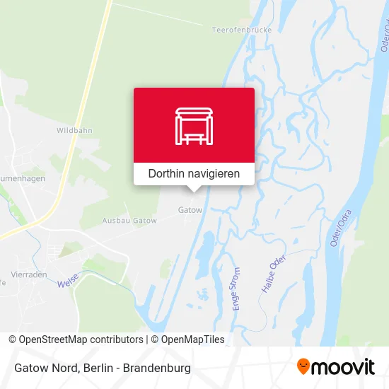 Gatow Nord Karte