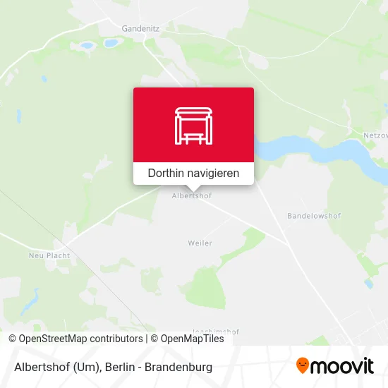 Albertshof (Um) Karte