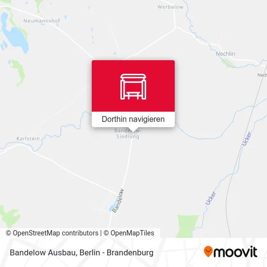 Bandelow Ausbau Karte