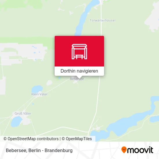 Bebersee Karte