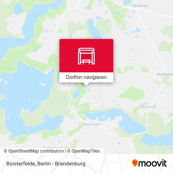 Boisterfelde Karte