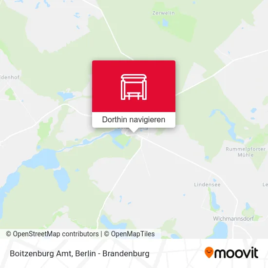 Boitzenburg Amt Karte