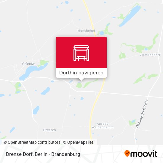 Drense Dorf Karte