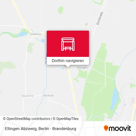 Ellingen Abzweig Karte