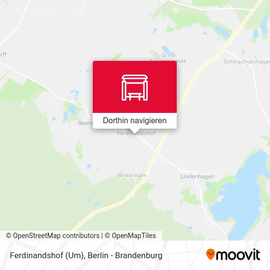 Ferdinandshof (Um) Karte