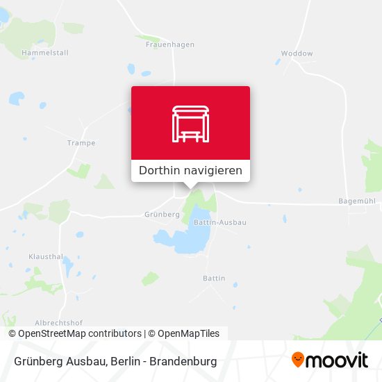 Grünberg Ausbau Karte