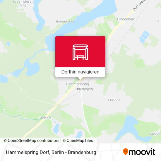 Hammelspring Dorf Karte