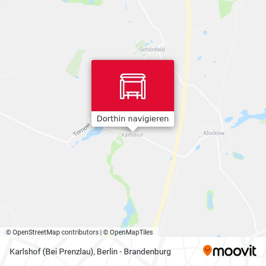 Karlshof (Bei Prenzlau) Karte