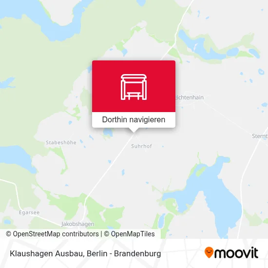 Klaushagen Ausbau Karte