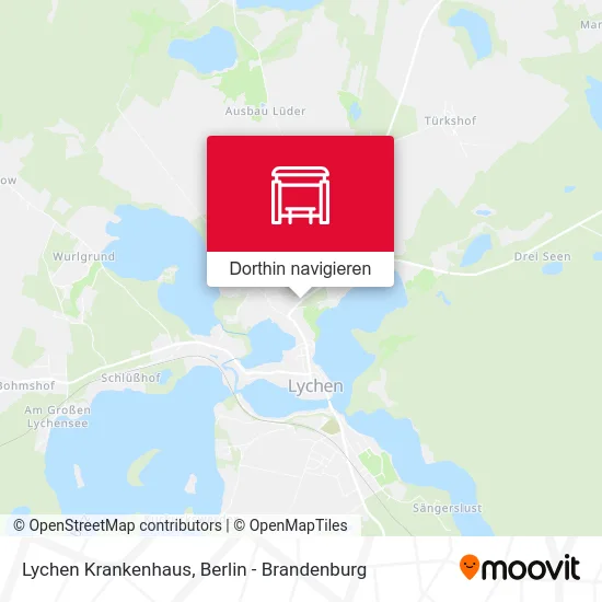 Lychen Krankenhaus Karte