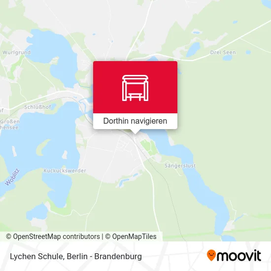 Lychen Schule Karte