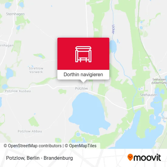 Potzlow Karte