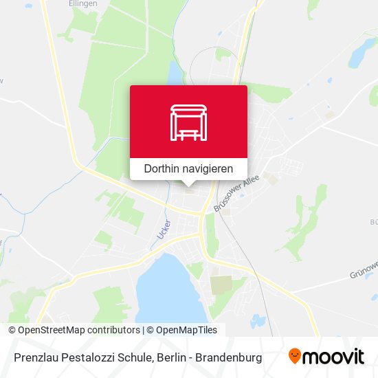 Prenzlau Pestalozzi Schule Karte