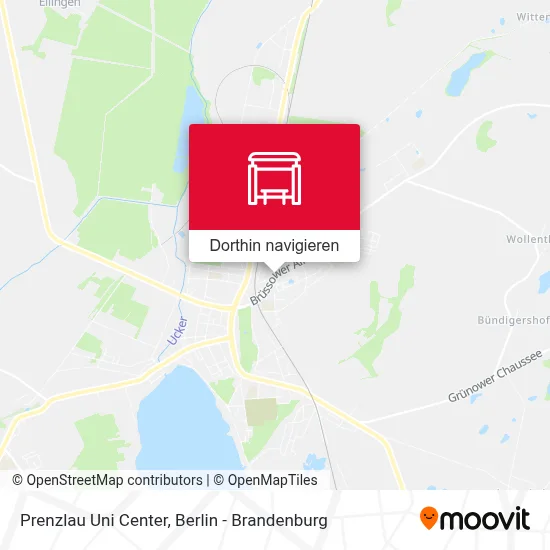 Prenzlau Uni Center Karte