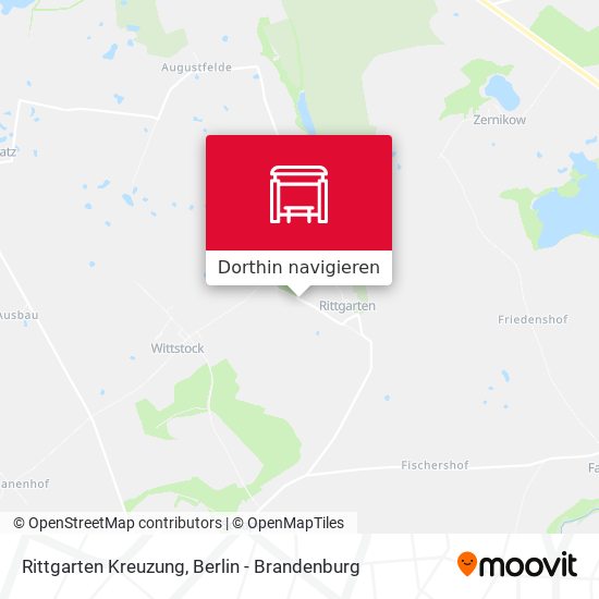 Rittgarten Kreuzung Karte