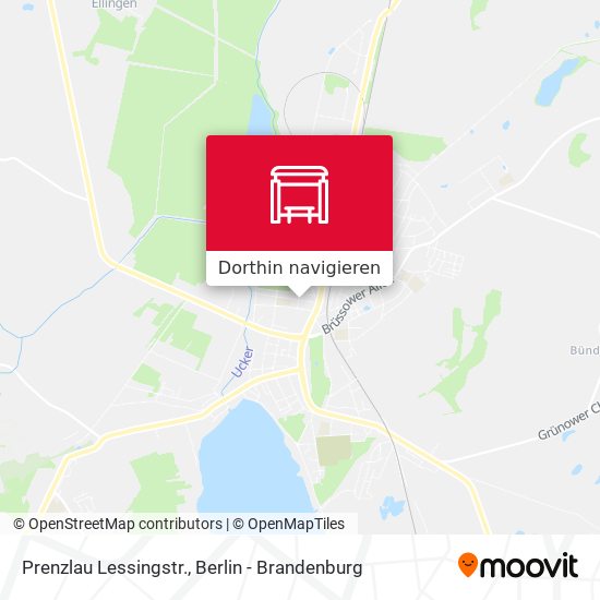 Prenzlau Lessingstr. Karte