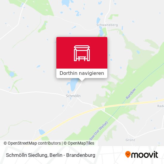 Schmölln Siedlung Karte