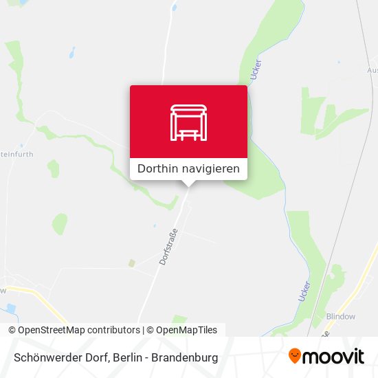 Schönwerder Dorf Karte