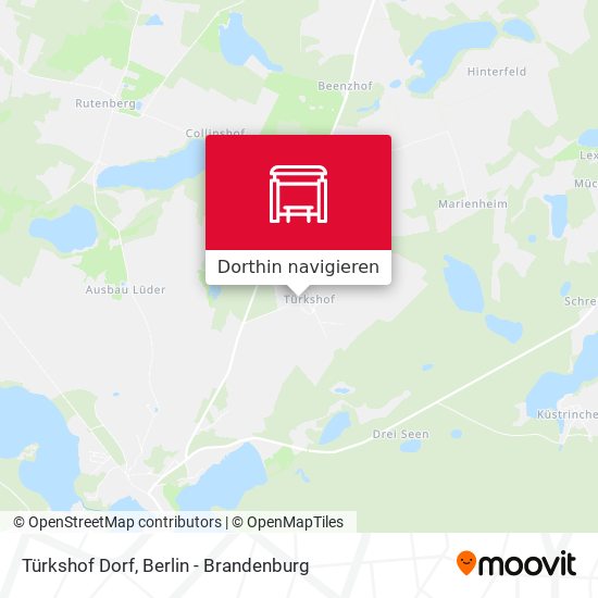 Türkshof Dorf Karte