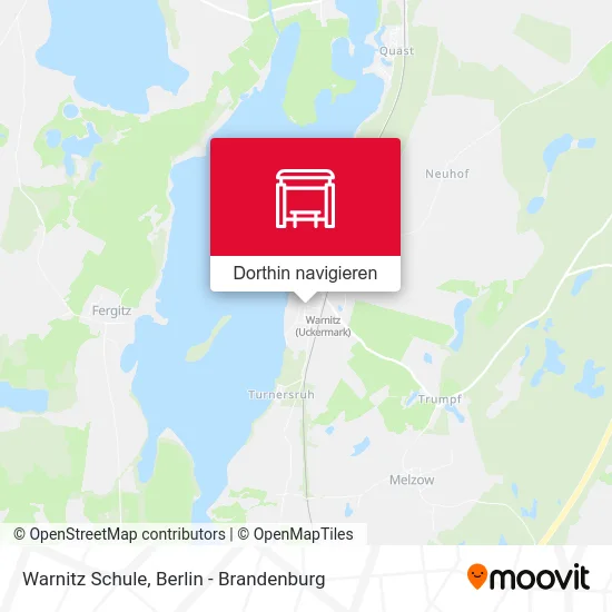 Warnitz Schule Karte