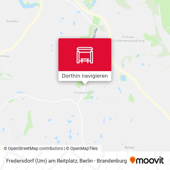 Fredersdorf (Um) am Reitplatz Karte