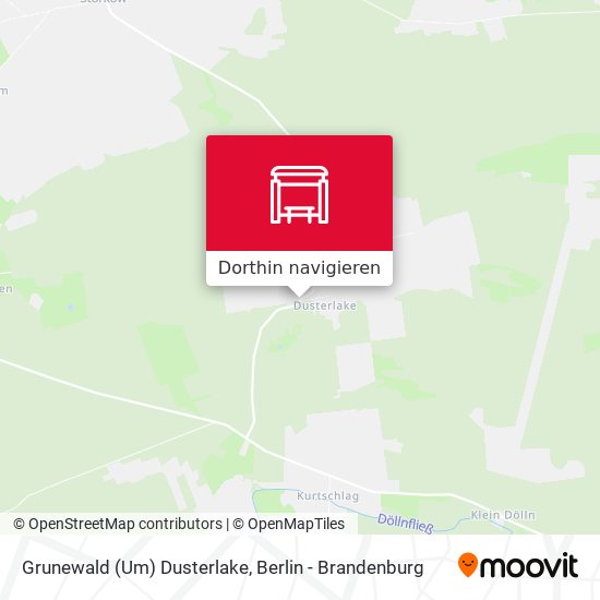 Grunewald (Um) Dusterlake Karte