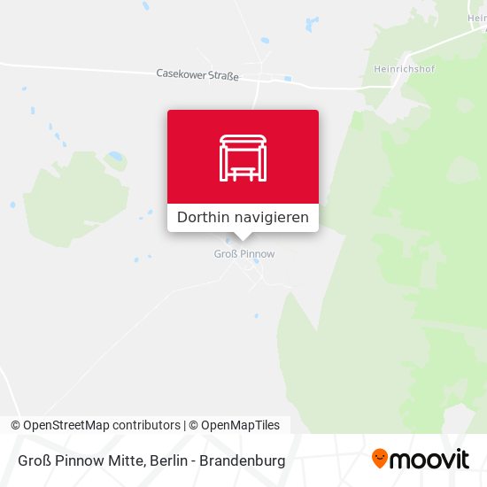 Groß Pinnow Mitte Karte