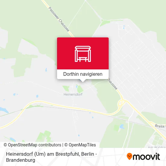 Heinersdorf (Um) am Brestpfuhl Karte