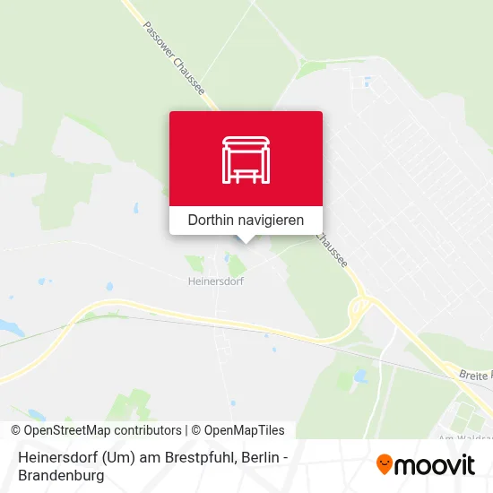 Heinersdorf (Um) am Brestpfuhl Karte