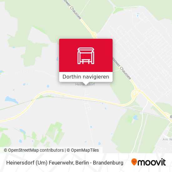 Heinersdorf (Um) Feuerwehr Karte