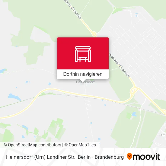 Heinersdorf (Um) Landiner Str. Karte