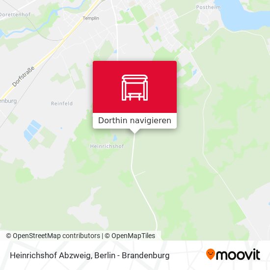 Heinrichshof Abzweig Karte