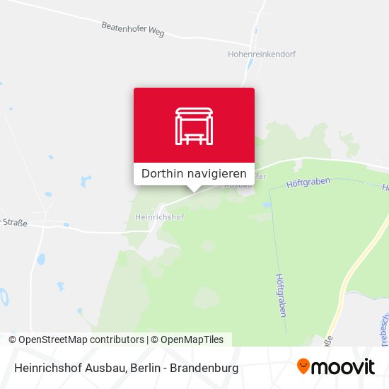 Heinrichshof Ausbau Karte
