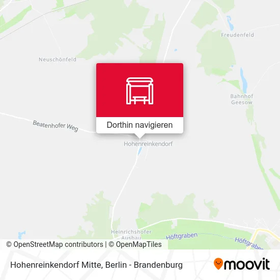Hohenreinkendorf Mitte Karte