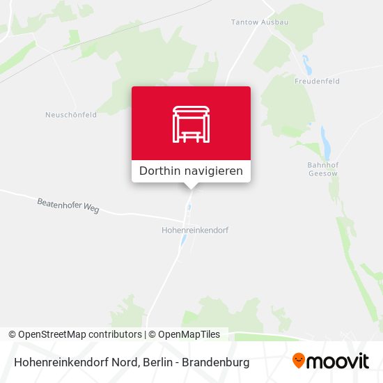 Hohenreinkendorf Nord Karte