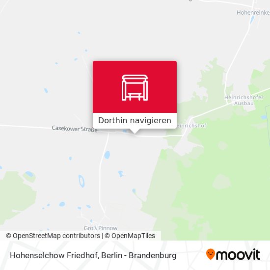Hohenselchow Friedhof Karte