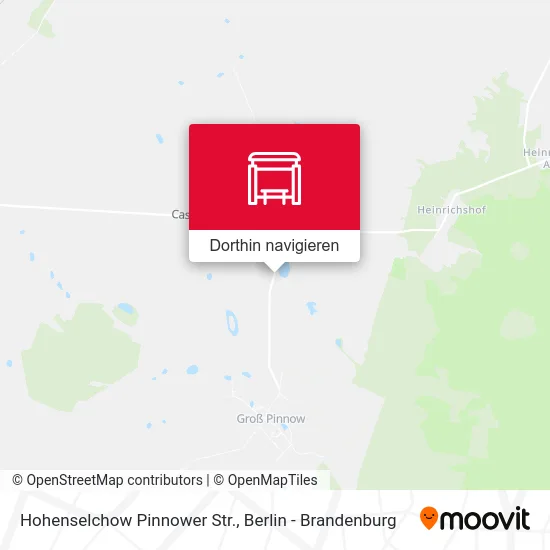 Hohenselchow Pinnower Str. Karte