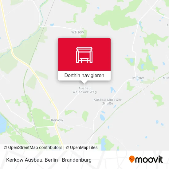 Kerkow Ausbau Karte