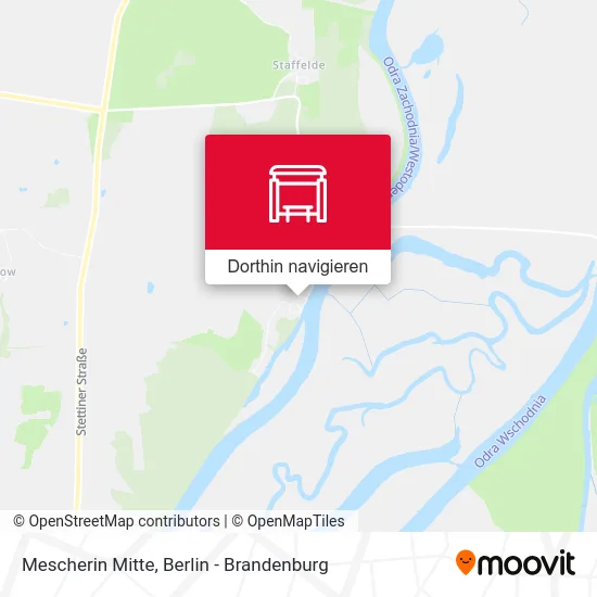 Mescherin Mitte Karte