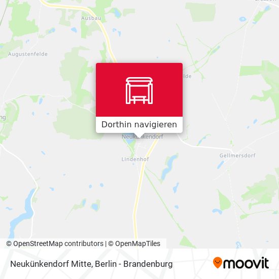 Neukünkendorf Mitte Karte