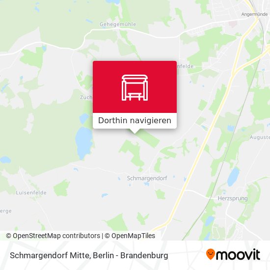 Schmargendorf Mitte Karte