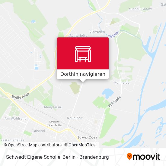 Schwedt Eigene Scholle Karte