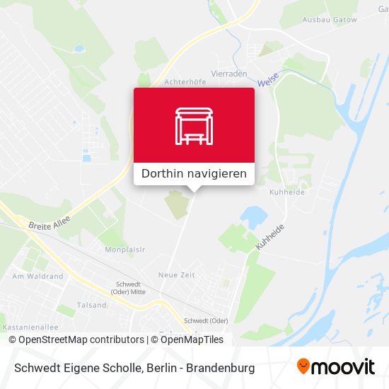 Schwedt Eigene Scholle Karte