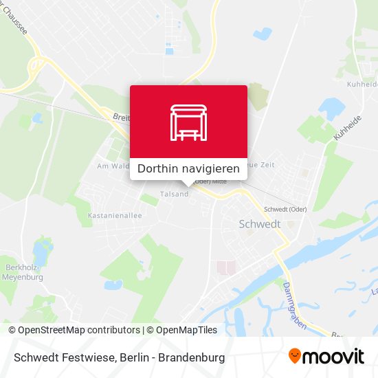 Schwedt Festwiese Karte