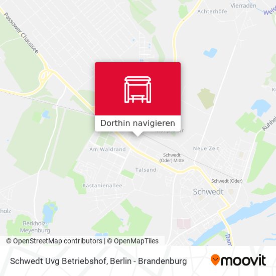 Schwedt Uvg Betriebshof Karte