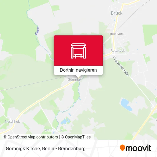 Gömnigk Kirche Karte