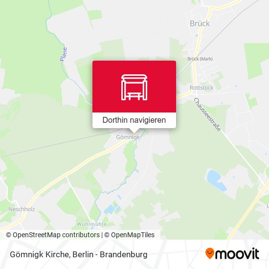 Gömnigk Kirche Karte
