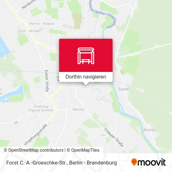 Forst C.-A.-Groeschke-Str. Karte