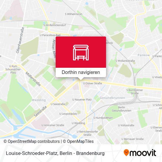 Louise-Schroeder-Platz Karte